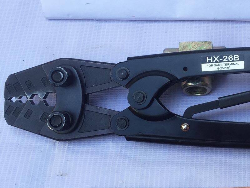 Ảnh Kìm bấm cốt trần lục giác HX-28B 6 10 16 25mm2