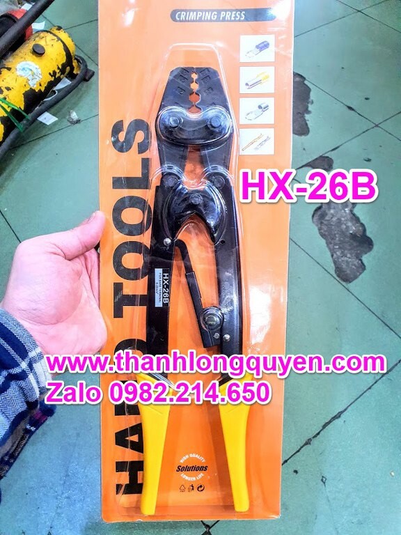 Kìm bấm cos lục giác hx-26b fasen