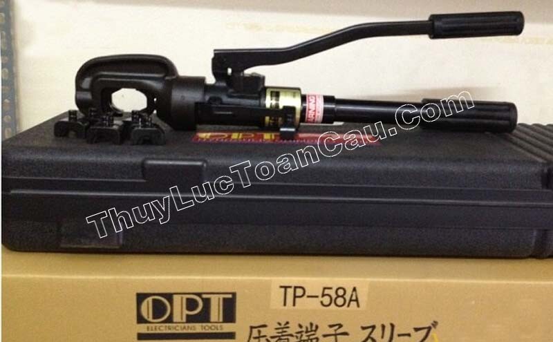 Kìm bấm cos thủy lực Opt TP-58A - Ảnh thực sản phẩm