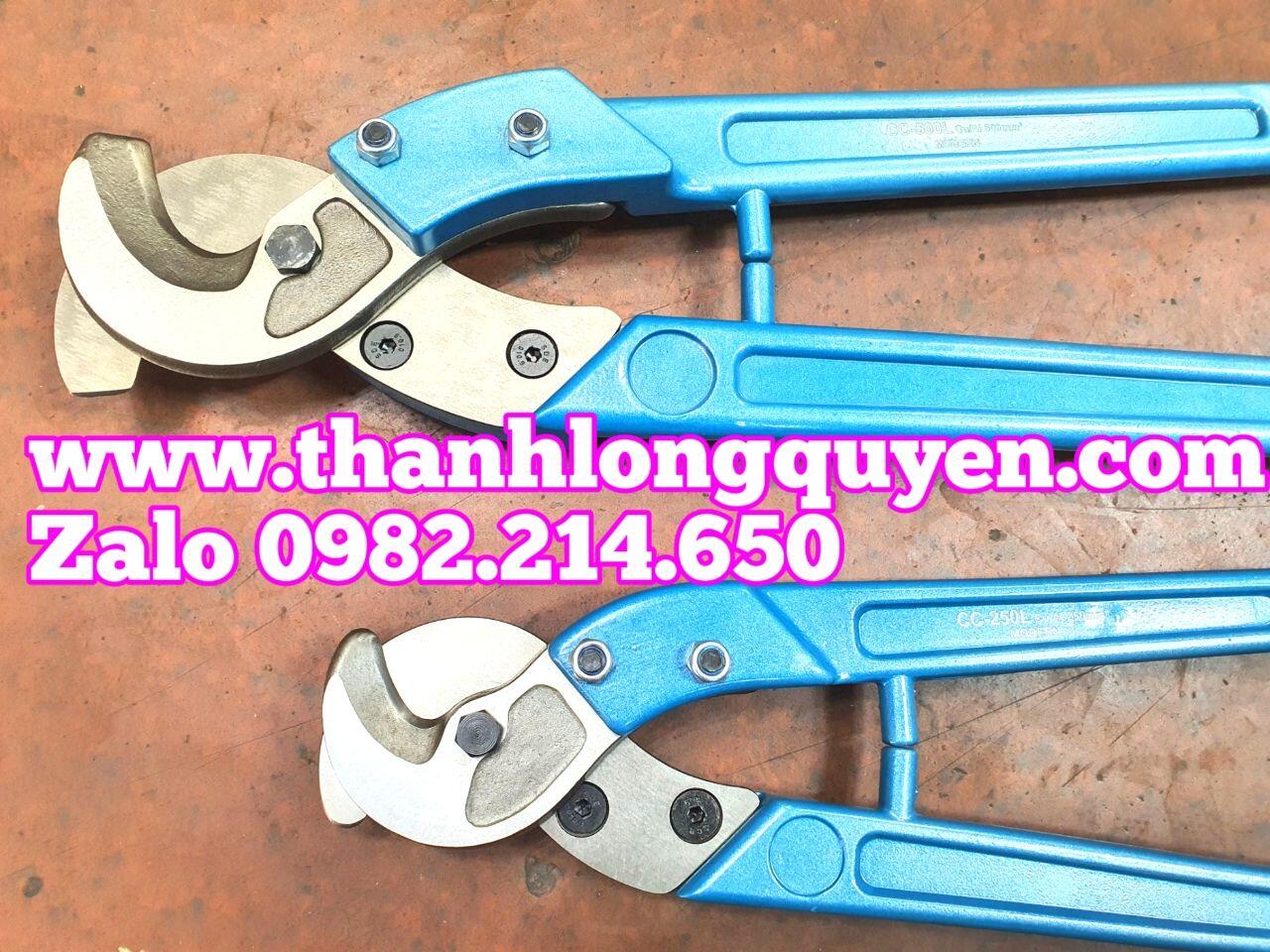 Kìm cắt cáp 250mm2 CC-250L và 500mm2 CC-500L đồng nhôm modern