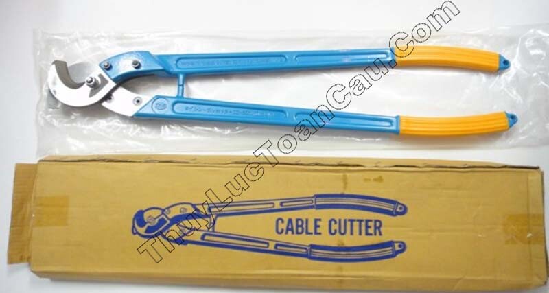 Kìm cắt cáp CC-400, kìm cắt cáp cộng lực Kéo cắt cáp điện CC-400, Kéo cắt cáp cộng lực CC-400 - Mã cũ màu xanh