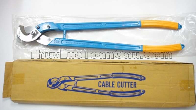 kéo cắt cáp điện CC-250, kéo cắt cáp cộng lực cc-250 - Mã màu xanh