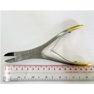 Kìm cắt chỉ thép khóa cộng lực, 16cm (cán vàng) Hilbro 25506-16