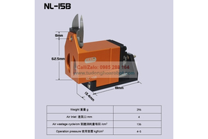 Kìm cắt khí nén MP-30 với lưỡi cắt S7P OPT