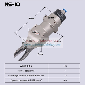 Kìm cắt khí nén NS-10 OPT