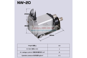 Kìm cắt khí nén NW-20 OPT