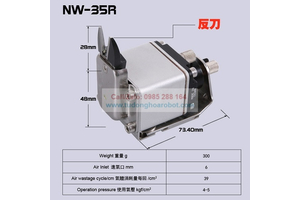 Kìm cắt khí nén NW-35R OPT