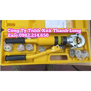 Kìm ép cos thủy lực bằng tay HHY-300D đầu tròn 8 tấn full khuôn 16-300