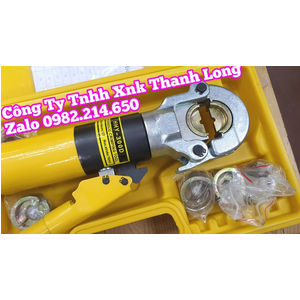 Kìm ép cos thủy lực bằng tay HHY-300D đầu tròn 8 tấn full khuôn 16-300
