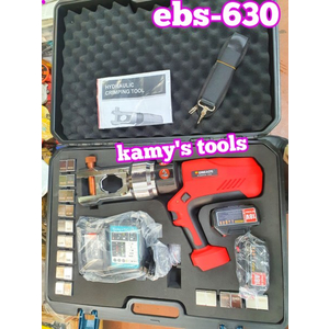 Kìm ép cos thủy lực dùng pin EMEADS EBS-630 ép nhồi, bảng điện tử