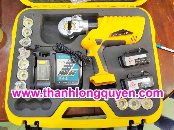 Kìm ép cos thủy lực dùng pin hhyd-300g stroke 17mm