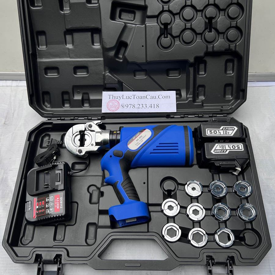 Kìm ép cos thủy lực dùng Pin Napot NE-300