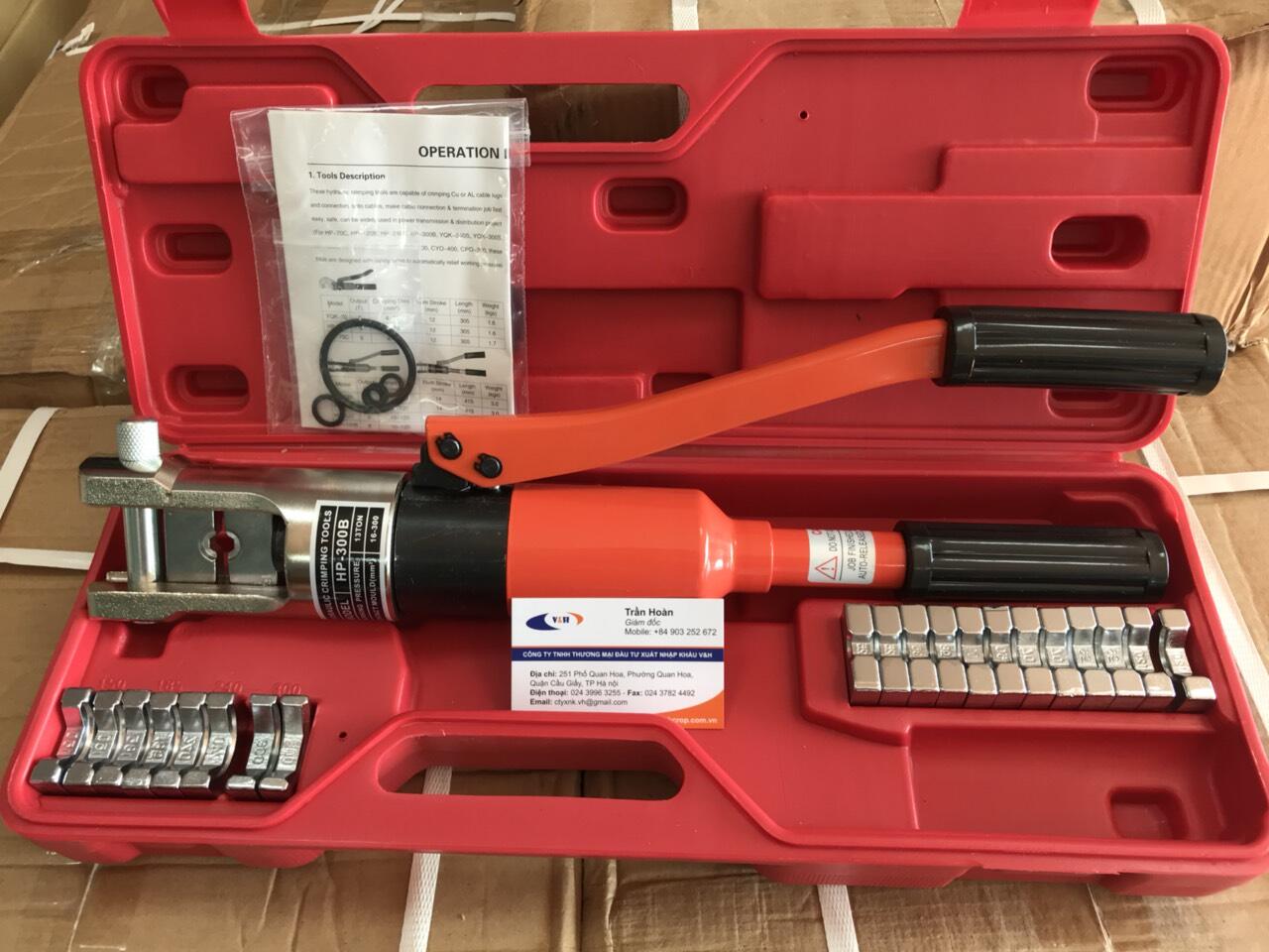 Kìm ép cos thủy lực HP-300B