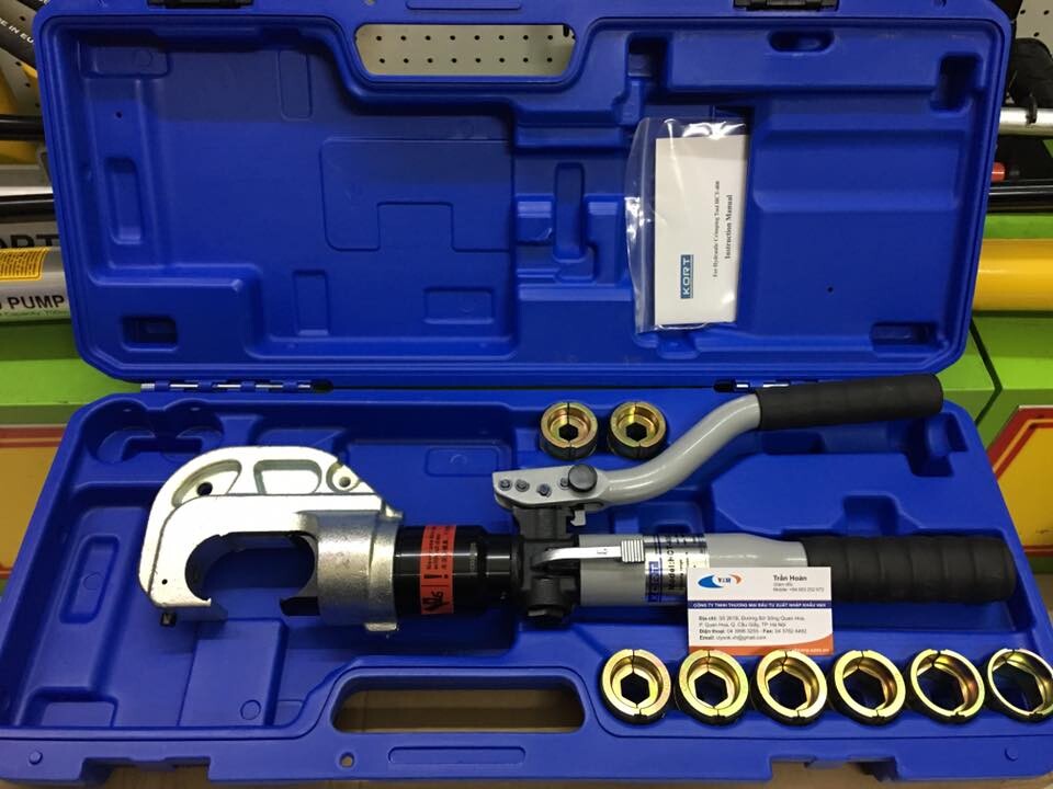 kìm ép cos thủy lực KORT HCT-400