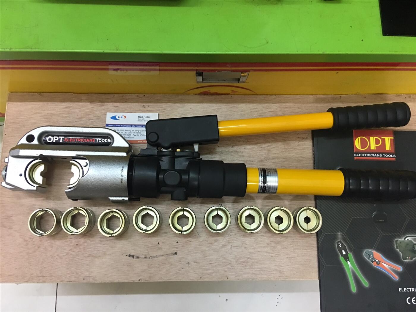 Kìm ép cos thủy lực OPT TP-420
