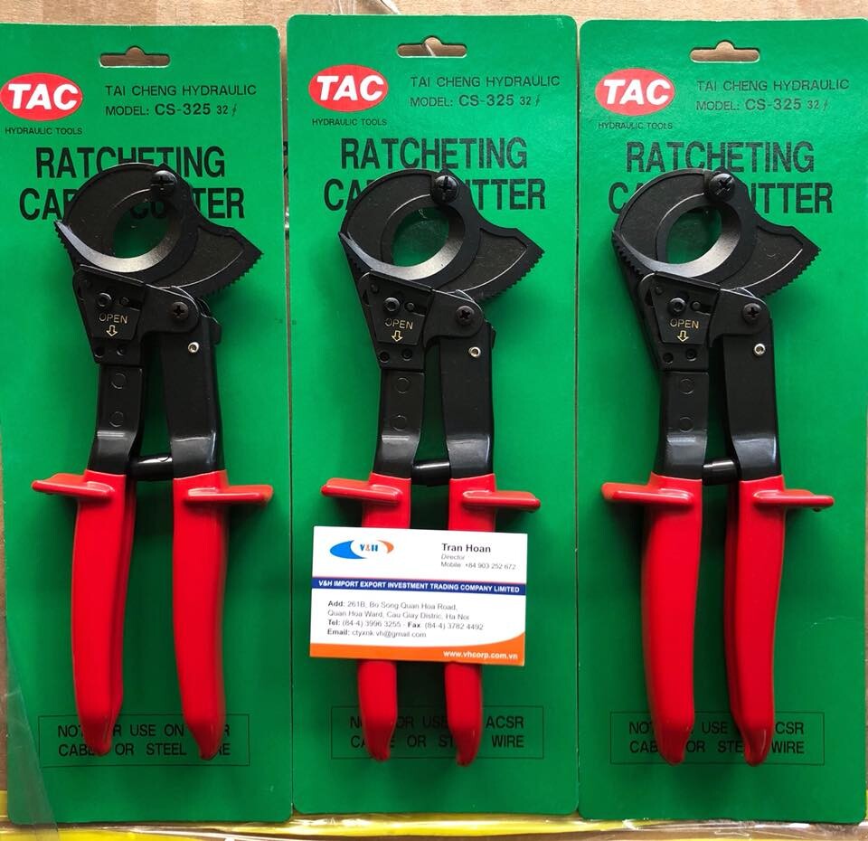 Kìm cắt cáp nhông TAC CS-325