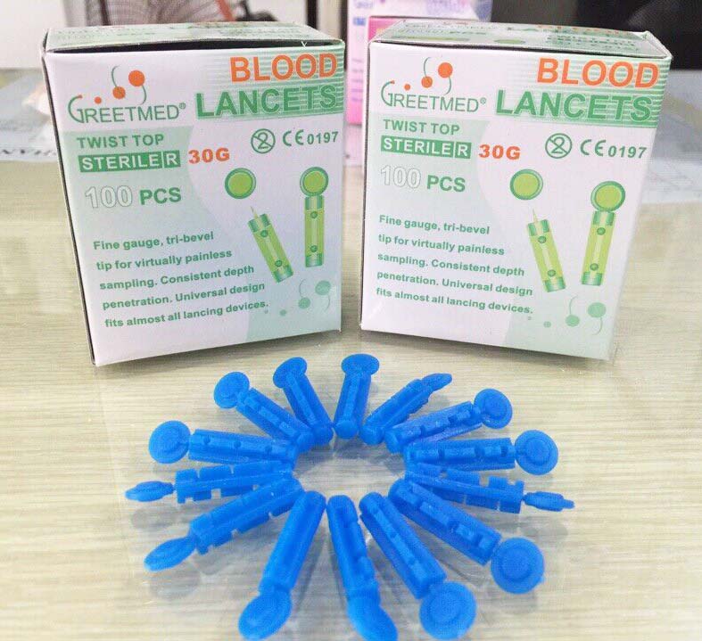 Kim lancet lấy máu size 30G Greetmed