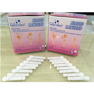 Kim lấy máu Blood Lancets Greetmed (dẹp)