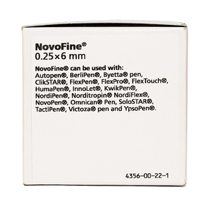 Đầu kim tiêm tiểu đường NovoFine