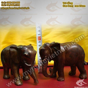 Kim tượng, voi đồng giả cổ 10cm