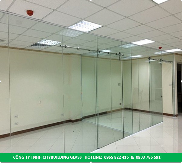 kính cường lực cửa lùa