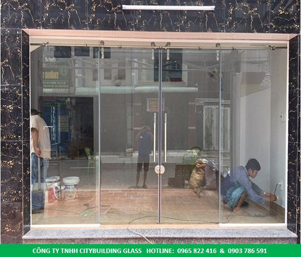 kính cường lực cửa lùa