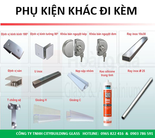 Kính Cường Lực Cửa Lùa