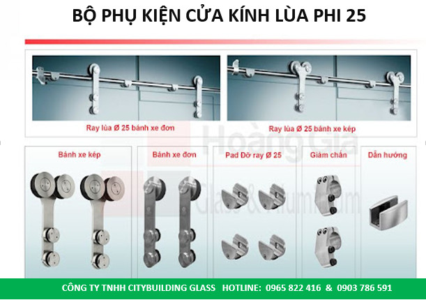 văn phòng  kính cường lực