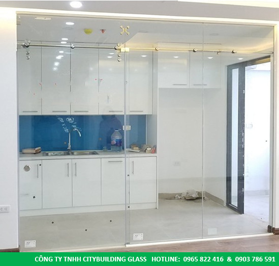 kính cường lực cửa lùa