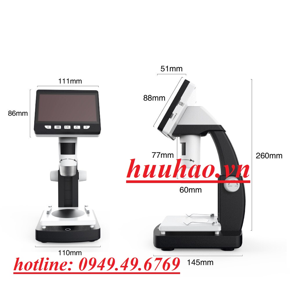 Kính hiển vi kỹ thuật số tích hợp camera Terino HDMI-HD1000X (Phóng đại 1000X)