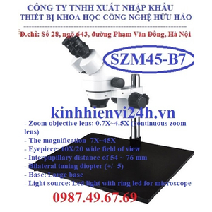 CHÂN ĐẾ KÍNH HIỂN VI (ĐẾ B7)