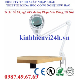 KÍNH LÚP KẸP BÀN 8066D2 LED