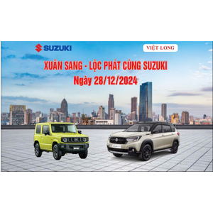 Kính mời Quý khách hàng tham dự sự kiện thử xe tháng 12/2024 để có cơ hội lái thử & trải nghiệm các dòng xe Suzuki miễn phí