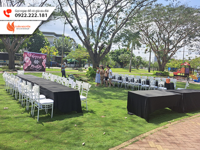 Kinh Nghiệm Thuê Bàn Ghế và Dụng Cụ Tiệc: Làm Sao để Không Bị 'Chặt Chém'?