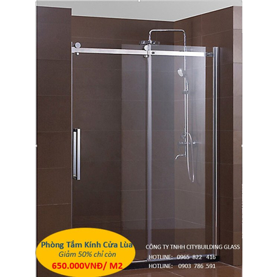 Kính Phòng Tắm Cửa Lùa