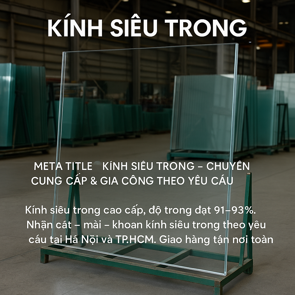 📍 KÍNH SIÊU TRONG – CHUYÊN CUNG CẤP & GIA CÔNG THEO YÊU CẦU