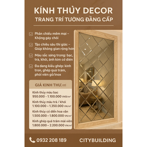 📌 KÍNH THỦY DECOR – TRANG TRÍ TƯỜNG ĐẲNG CẤP BẰNG KÍNH THỦY TRANG TRÍ