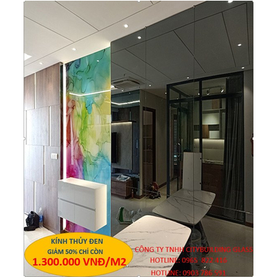 Kính Thủy Đen - Gương Màu Đen