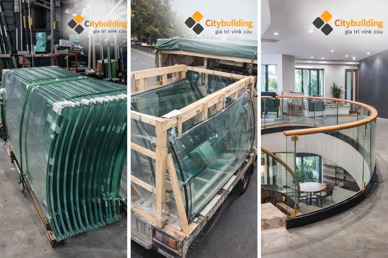 GIÁ KÍNH UỐN CONG CƯỜNG LỰC THEO YÊU CẦU