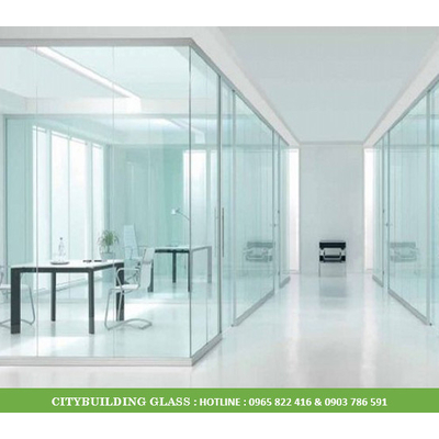 Kính Vách Ngăn Văn Phòng