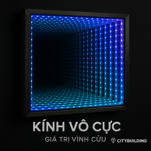 💎 KÍNH VÔ CỰC CITYBUILDING – NGHỆ THUẬT ÁNH SÁNG KHÔNG GIỚI HẠN