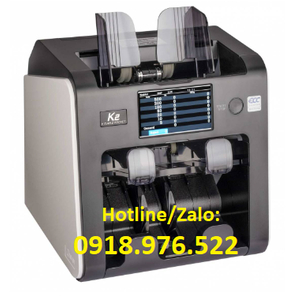 Kisan K2 Banknote counter (Compact 1+1 Pocket Value Counter)