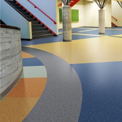 Tấm nhựa trải sàn vynil PVC kháng khuẩn- Loại dày 2 mm PTN-UTRAL