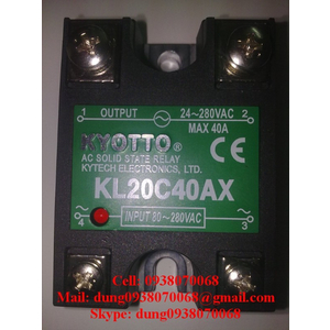 KYOTTO KL20C40AX, KL20C50AX, KL20C75AX, KL20C100AX, KL20C125AX, KL20C10AX, KL20C15AX, KL20C25AX,