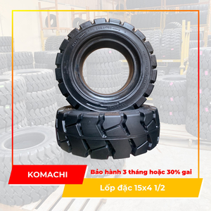 Vỏ xe nâng Komachi size 15x4.5-8