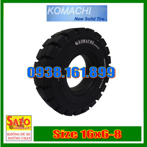 Vỏ xe nâng Komachi size 16x6-8