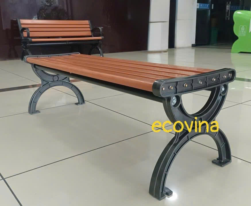 GHẾ CÔNG VIÊN GỖ NHỰA COMPOSITE ECO02