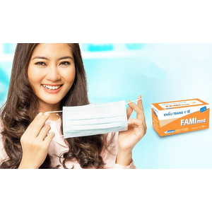 Khẩu trang y tế 3 lớp Fami-med