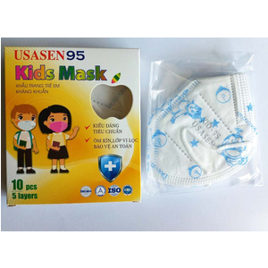Khẩu trang trẻ em kháng khuẩn USASEN 95