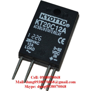 KYOTTO KT20C08A, KT20C12A, K20C16A, KT20R08A, KT20R12A, KT20R16A